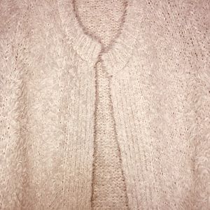 NWOT Banana Republic Teddy Open Cardigan XS